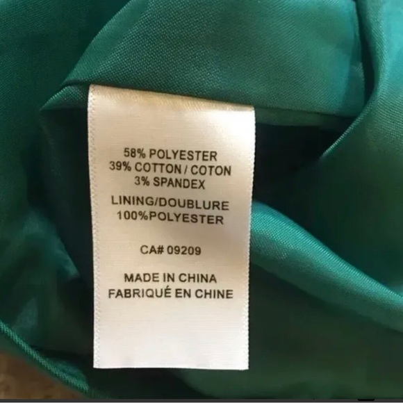 Cleo green trench coat . Size 10 - Picture 6 of 10